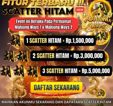 Akun Demo Scatter Hitam