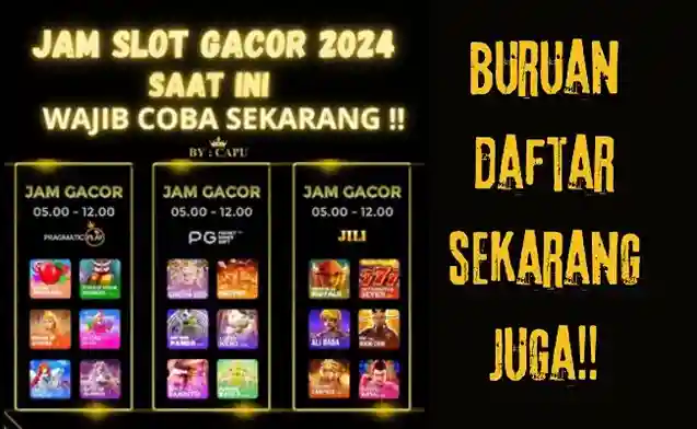 Jam Gacor Slot