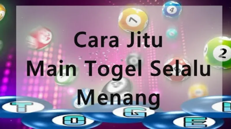 Tips Jitu Menang Bermain Togel Online